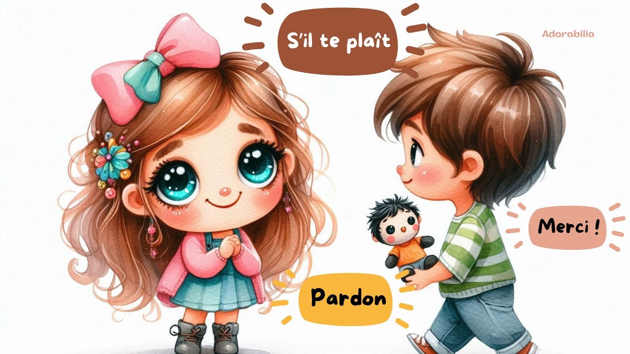 🎶 S’il te plaît, merci, pardon – Les bonnes manières en chanson -  la politesse pour les enfants