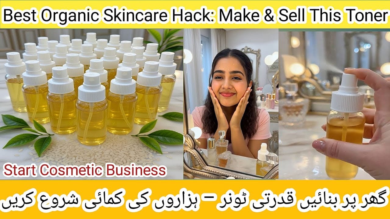 Organic Glow Toner Recipe: Fade Acne & Dark Spots with Tea Tree + Vitamin E!| Fade Acne|#herbsbywish