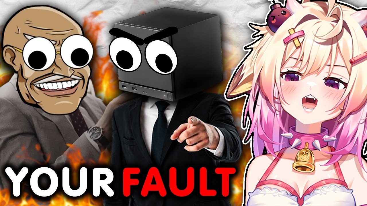 XBOX провалился из-за ТЕБЯ!! | Реакция на Fleekazoid