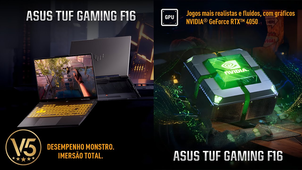 💻🚀 NOTEBOOK ASUS TUF GAMING F16 INTEL CORE I7 13620H 16GB 512GB SSD FHD 1920x1200 RTX 4050 W11