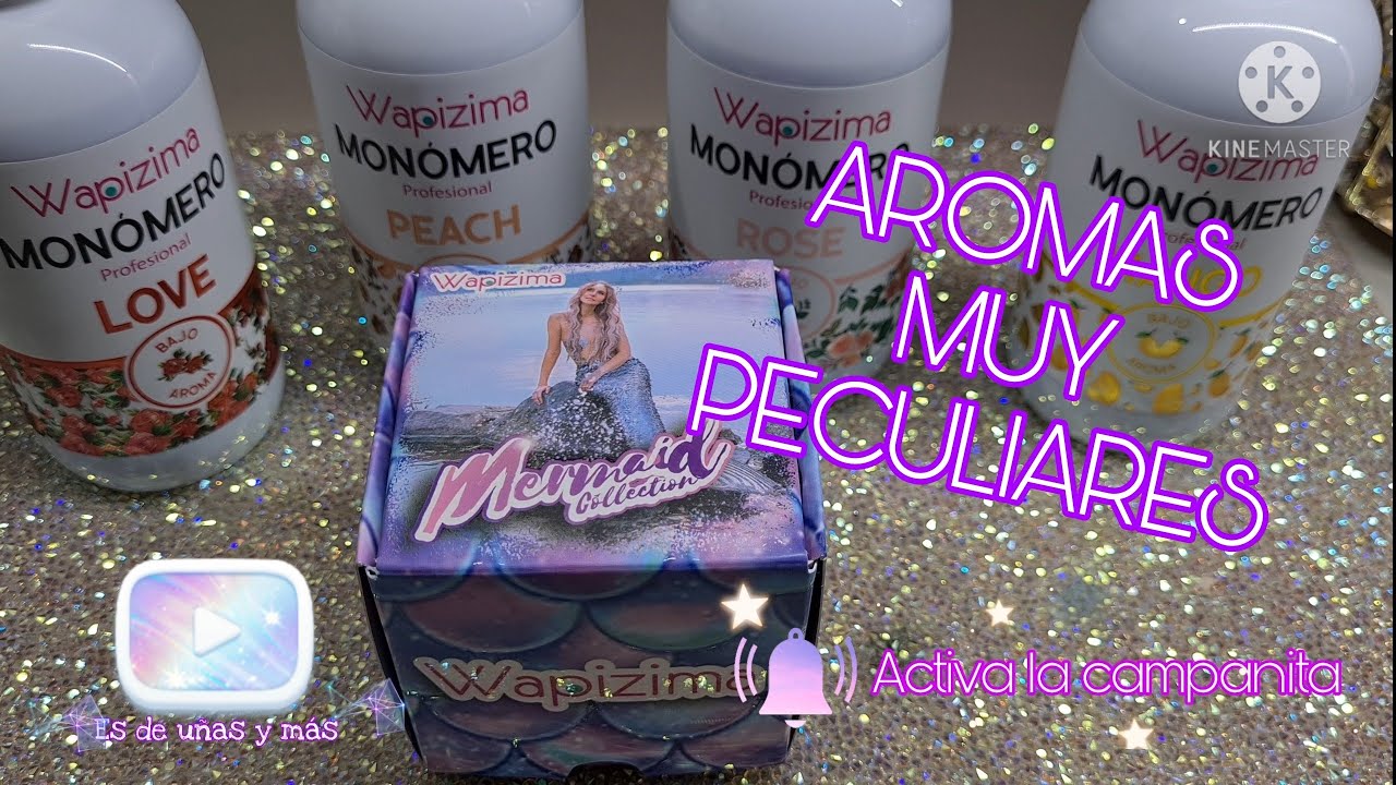 Nuevos productos de wapizima💅🏻, Monomeros con aromas diferentes😮😮 y colección mermaid 🧜🏼‍♀️🧜🏼‍♀️