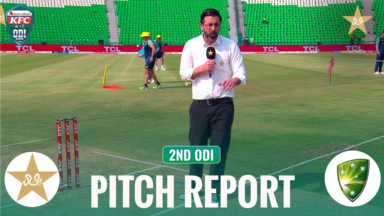 Pitch Report | Pakistan vs Australia | Match 02 | ODI Series 2026 | MZE1K