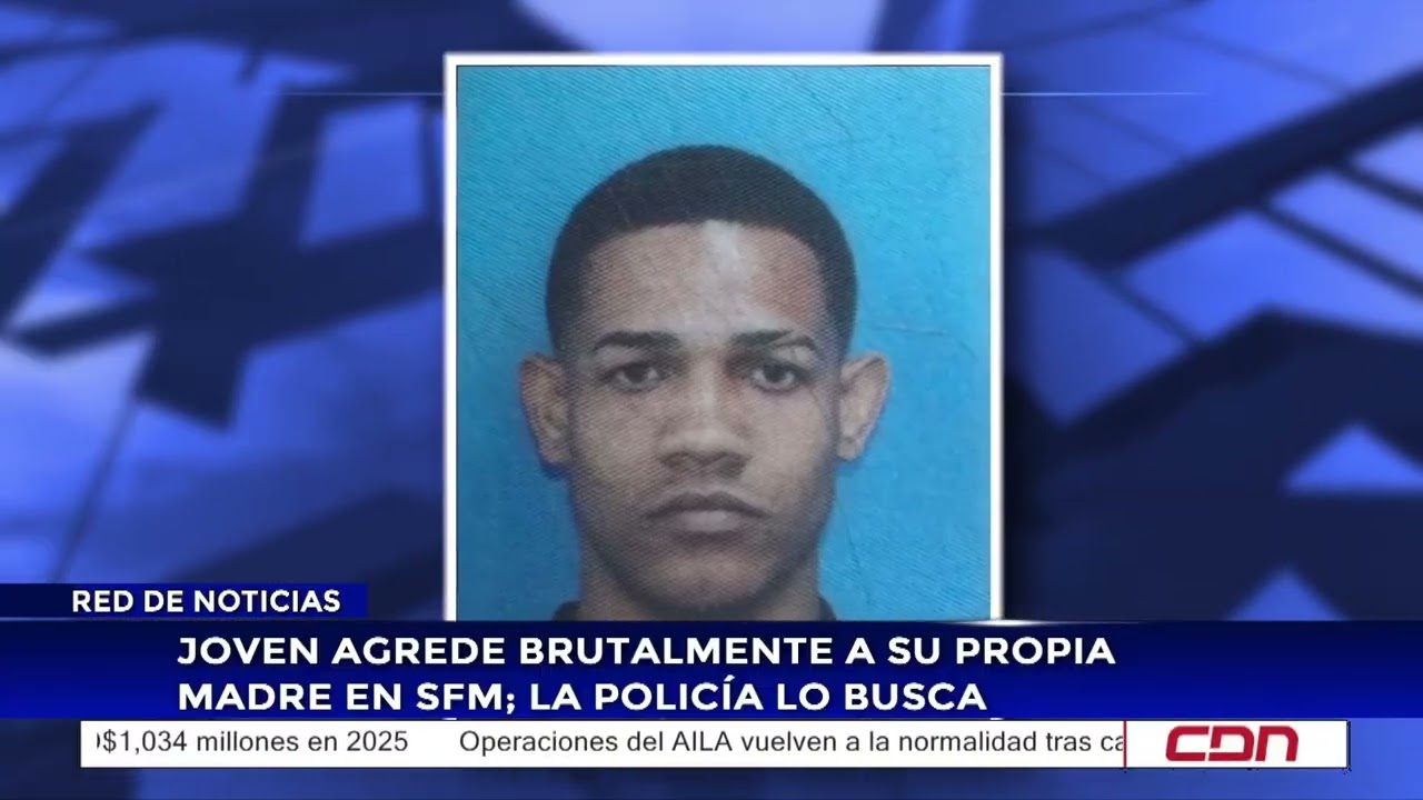 Joven agrede brutalmente a su propia madre en SFM; la policía lo busca