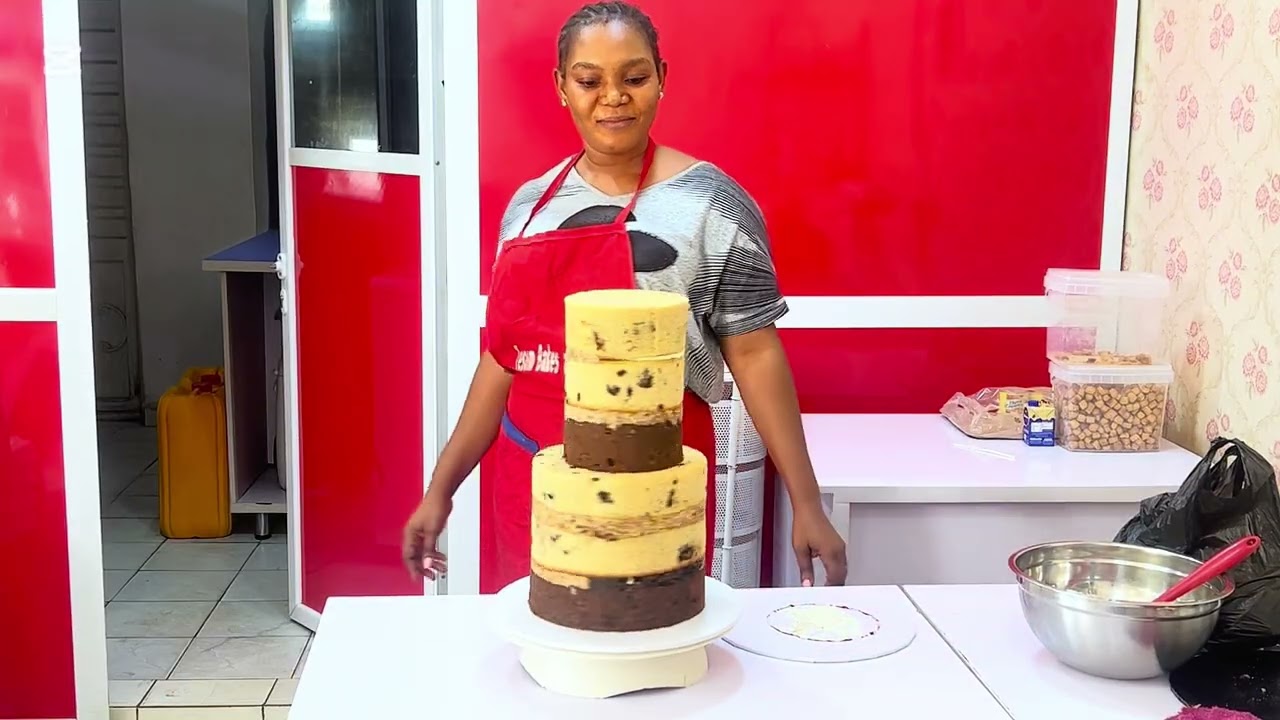 HOW TO MAKE SIMPLE TRADITIONAL WEDDING CAKE