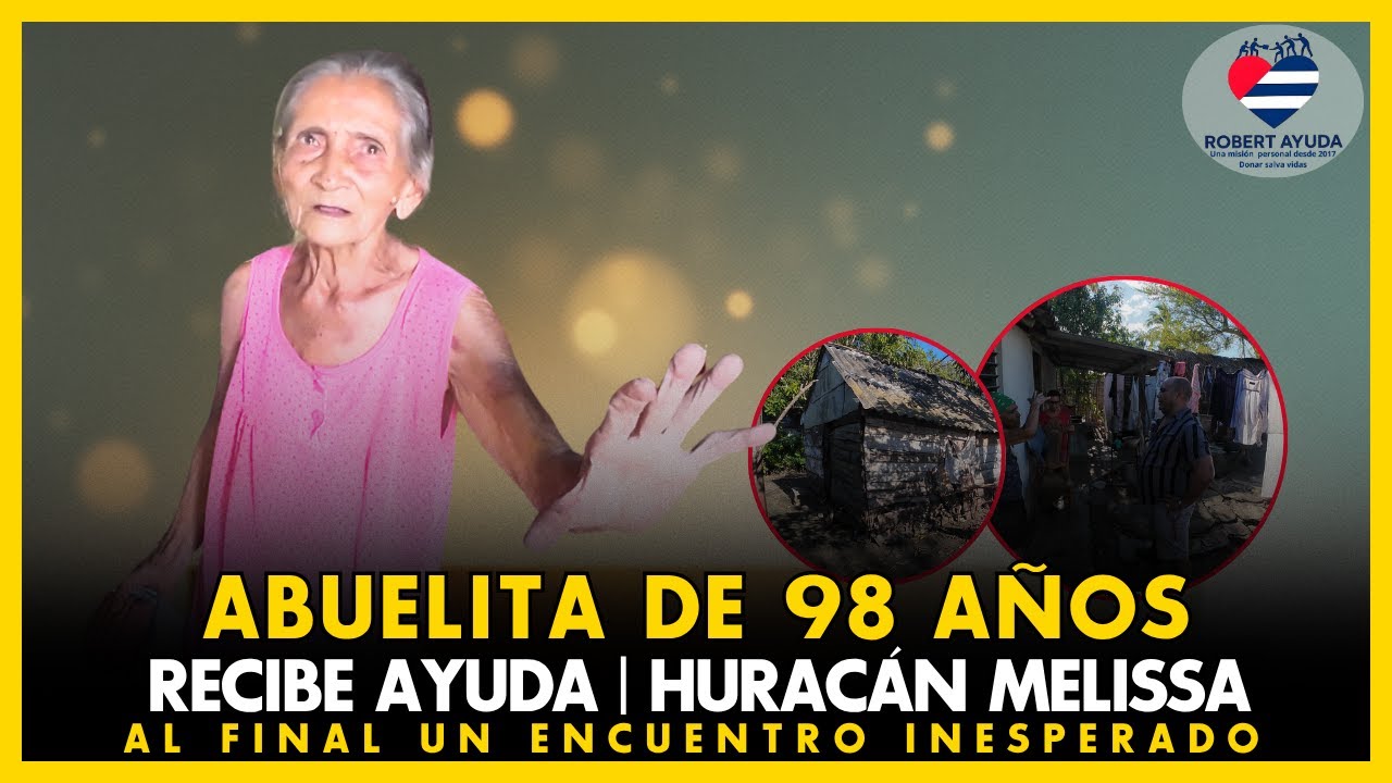 Abuelita de 98 años y una visita única | HURACÁN MELISSA SECUELAS