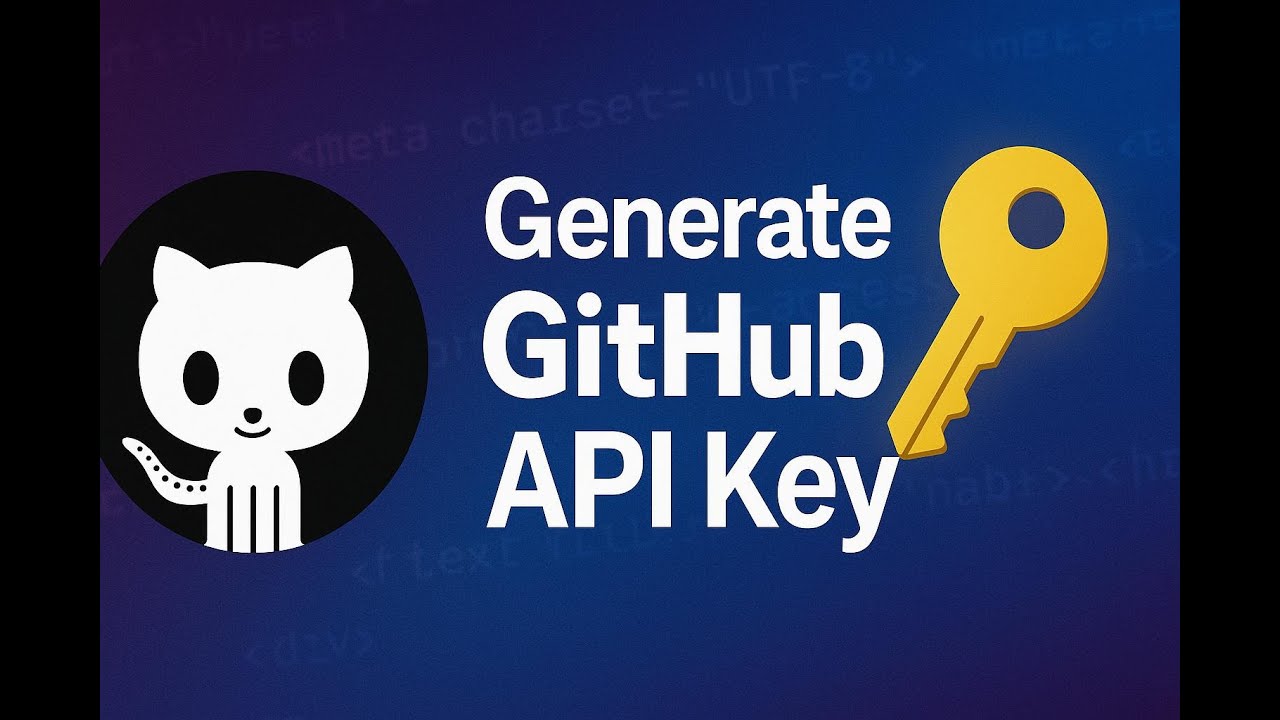 How to Generate a GitHub API Key (Personal Access Token) | Quick 2025 Guide