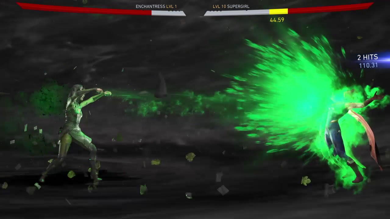 Injustice 2 Enchantress vs Super Girl