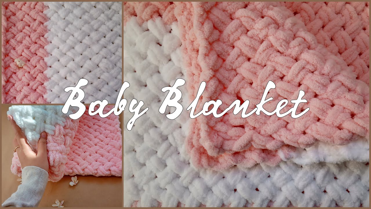 حياكة بطانيه باليد فقط بدون سناره بأسهل طريقة و أسرع وقت How to use Loop Yarn to make Easy Blanket