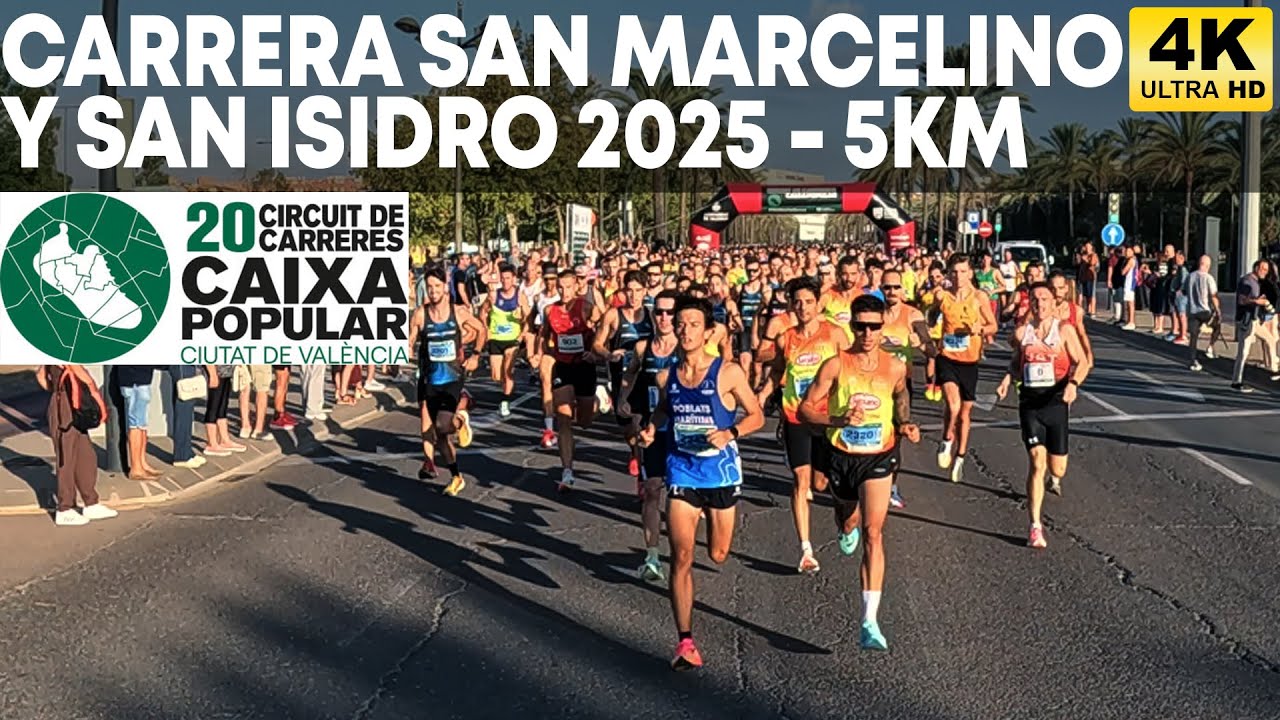 CARRERA SAN MARCELINO Y SAN ISIDRO 2025 🏆 CLASIFICACIÓN CIRCUITO CARRERAS POPULARES VALENCIA