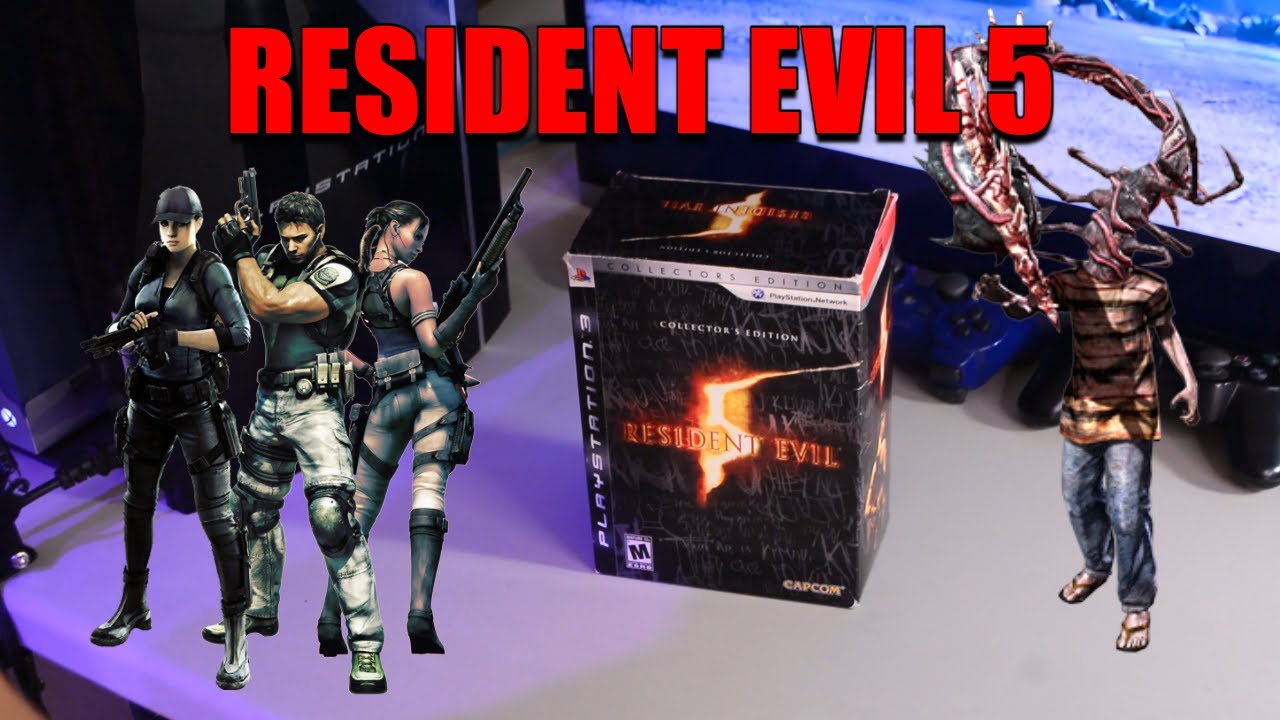 RARO!!UNBOXING | RESIDENT EVIL 5 EDICIÓN DE COLECCIÓN