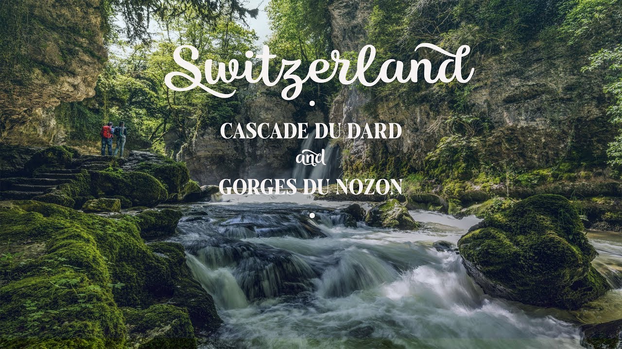 Cascade du Dard and Gorges du Nozon Switzerland Hiking gopro hero 6