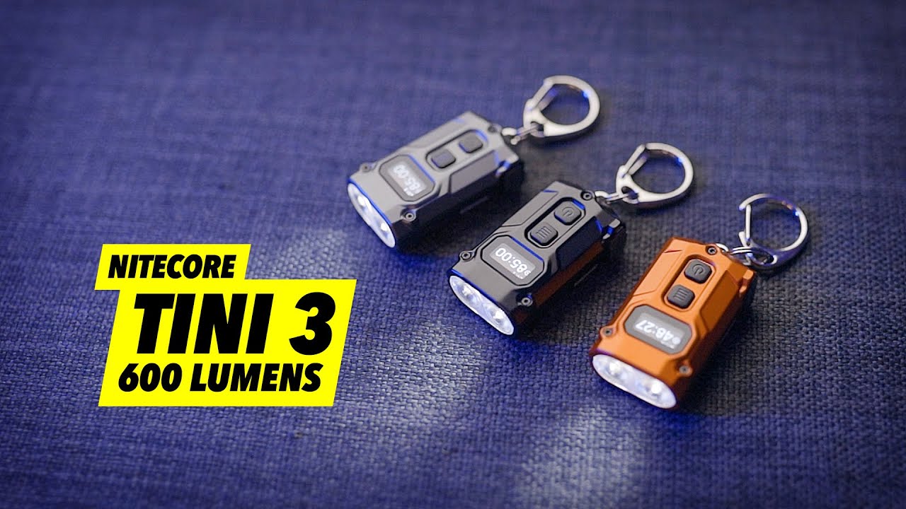 Nitecore TINI 3 Review: The Ultimate EDC Keychain Light?