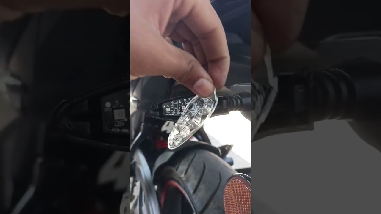 Repair KTM indicators ✌️ Installed in RTR 200  #support #subscribe #ktm #apache #indicators