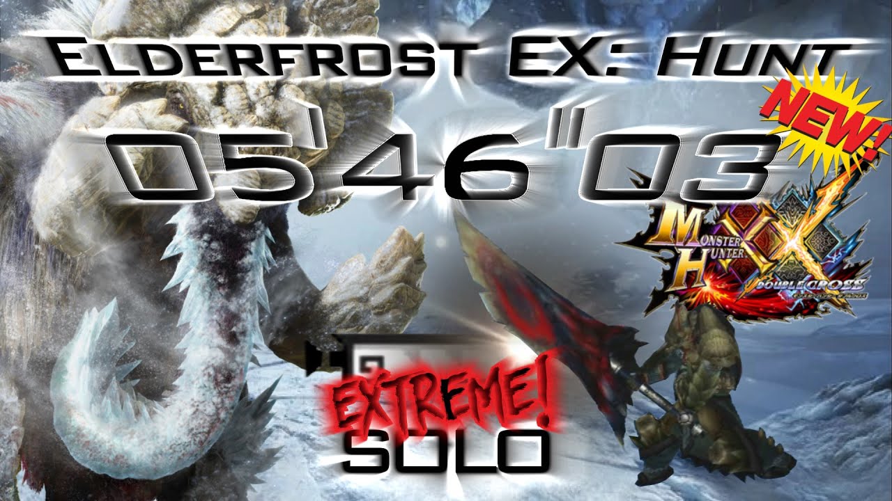 MHXX - Elderfrost Gammoth EX【5'46
