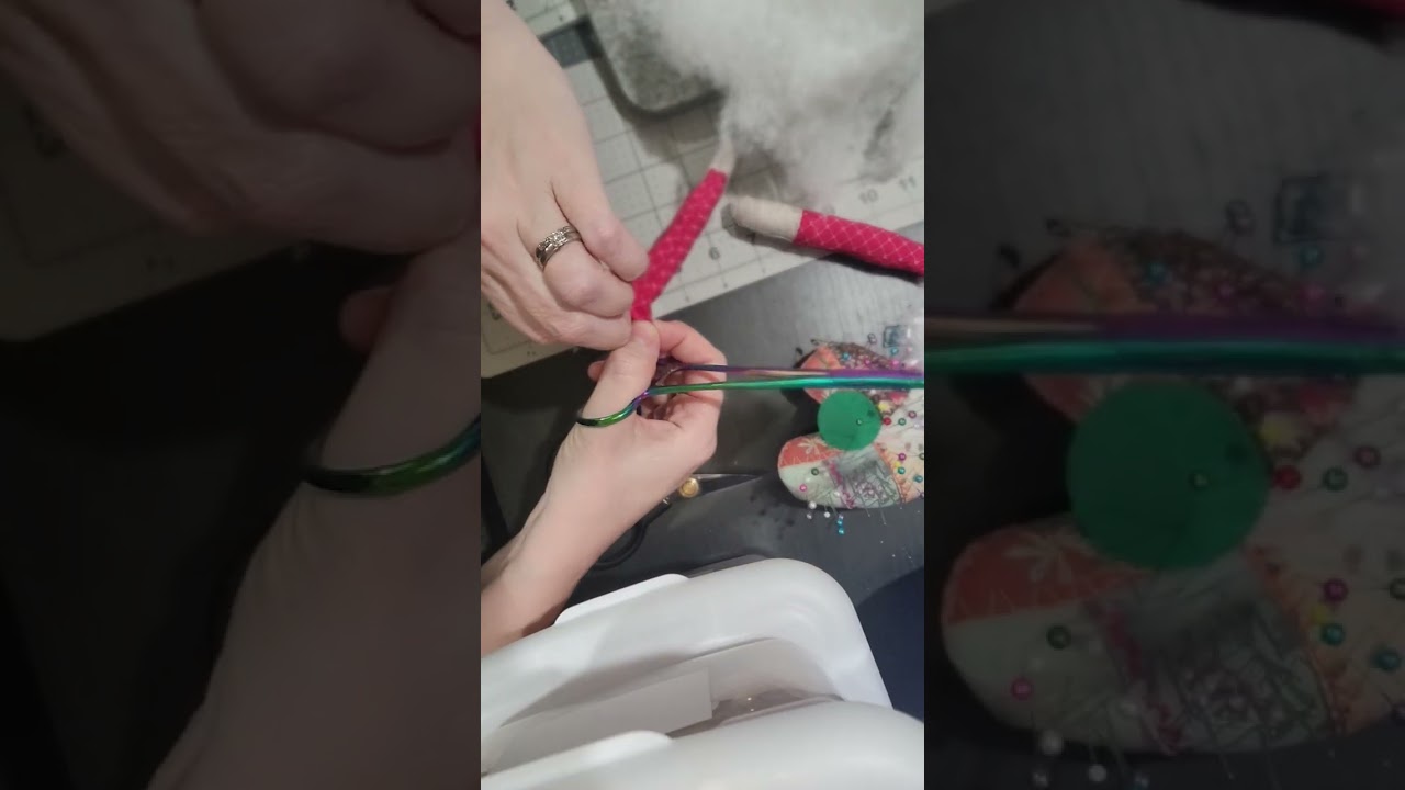 Doll-making - Stuffing the Limbs