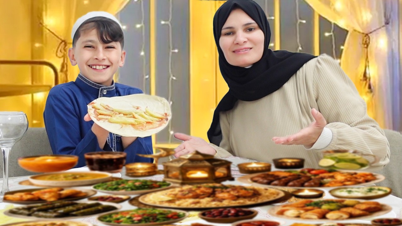 واخيرا بعد غياب عزمت جود على الافطار 🥰🌙