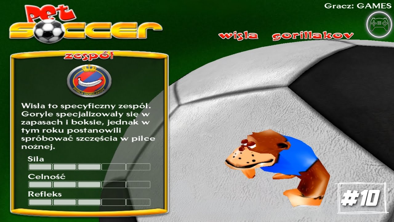 Pet Soccer #10 - Wisla Gorillakov [PC] [FULL GAME] [CAŁA GRA] | NO COMMENTARY | 4K 60ᶠᵖˢ |