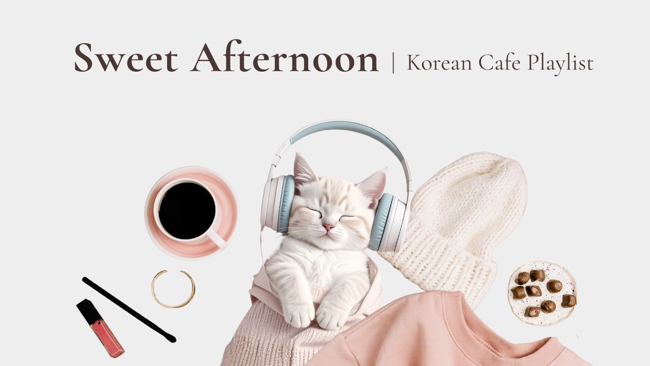 「聴くだけで心ほどける」韓国カフェPlaylist１時間｜K-pop, R&B, Cafe music