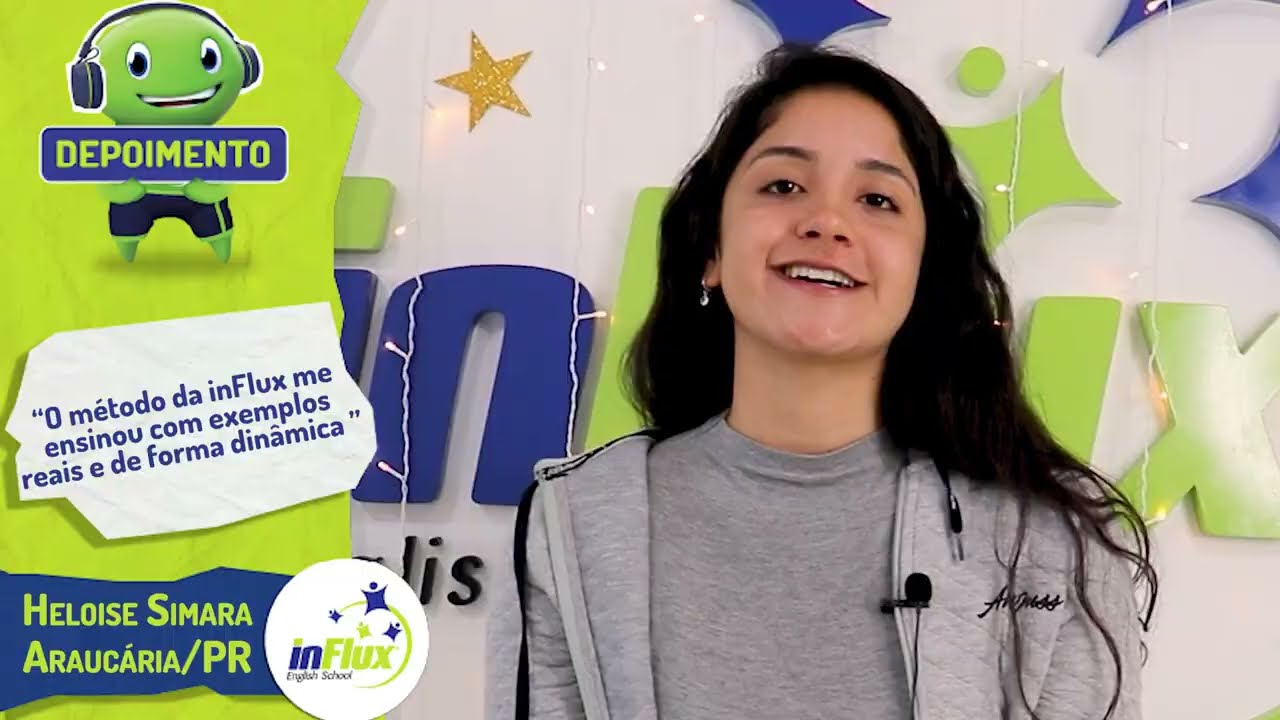 O m&eacute;todo inFlux me ensinou com exemplos reais e de forma din&acirc;mica | Heloise Simara | Arauc&aacute;ria