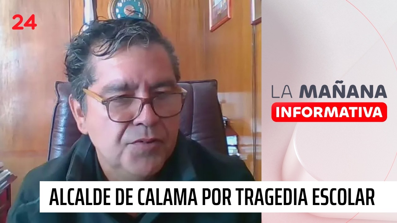 Alcalde de Calama por tragedia escolar: 