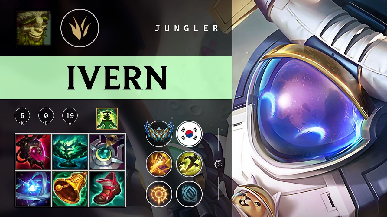 Ivern Jungle vs Shaco - KR Challenger Patch 26.06
