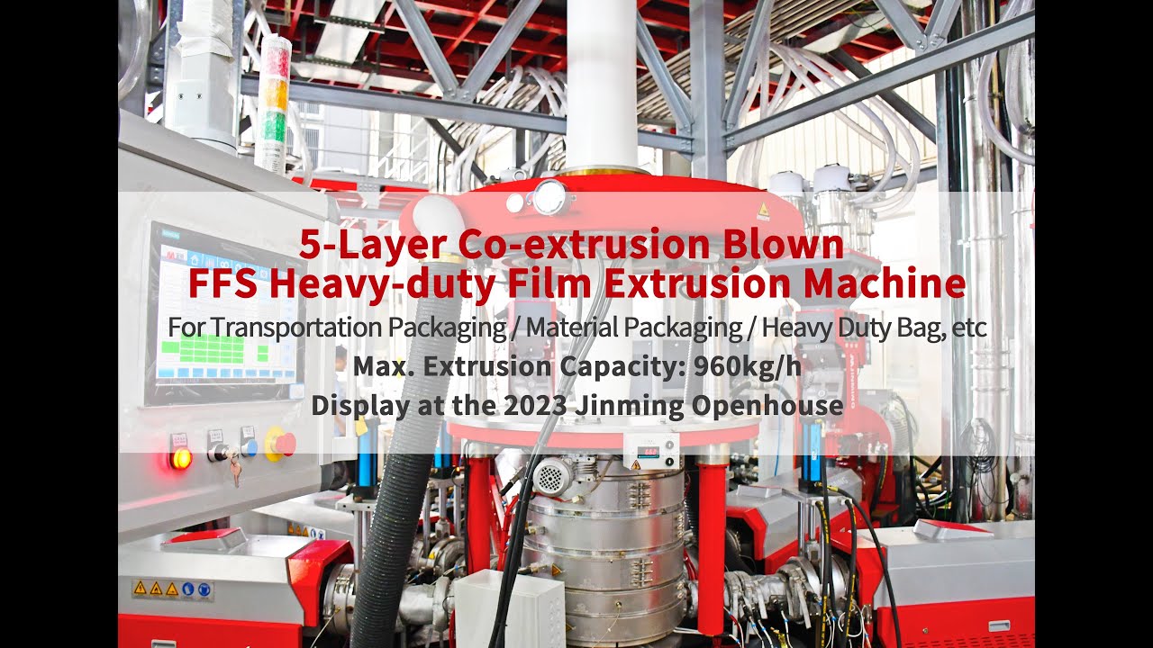 Classic X™ 5-Layer Co-extrusion Blown FFS Heavy-duty Film Extrusion Machine (M5B-900Q-C)