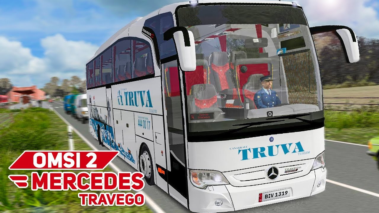 OMSI 2: Mit dem Mercedes-Benz TRAVEGO-Reisebus übers Land | Steinkirchen | BUS SIMULATOR