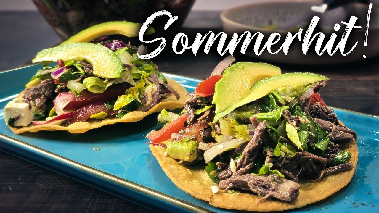 Dieser Mexikanischer Rindfleisch Salat macht süchtig!