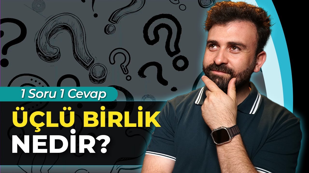 Üçlü Birlik Nedir? Hristiyanlar Üç Tanrıya mı İnanıyor? | 1 Soru 1 Cevap