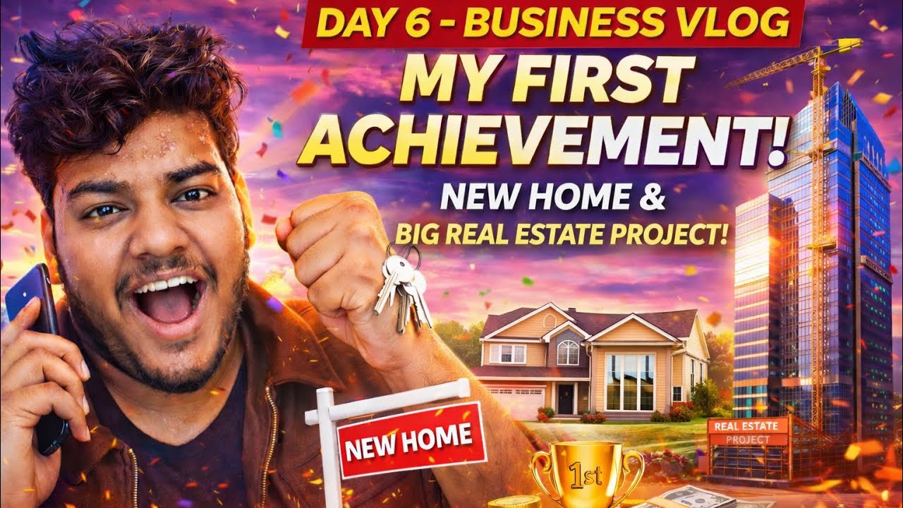 Day 6 Real Estate Journey | New Home 🏠 & My First Big Project in Gurgaon