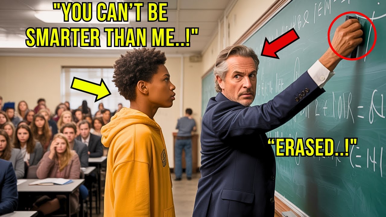 Math Professor Declared It 'Impossible' to Solve—Then a 12 Year Old Black Student Walks In