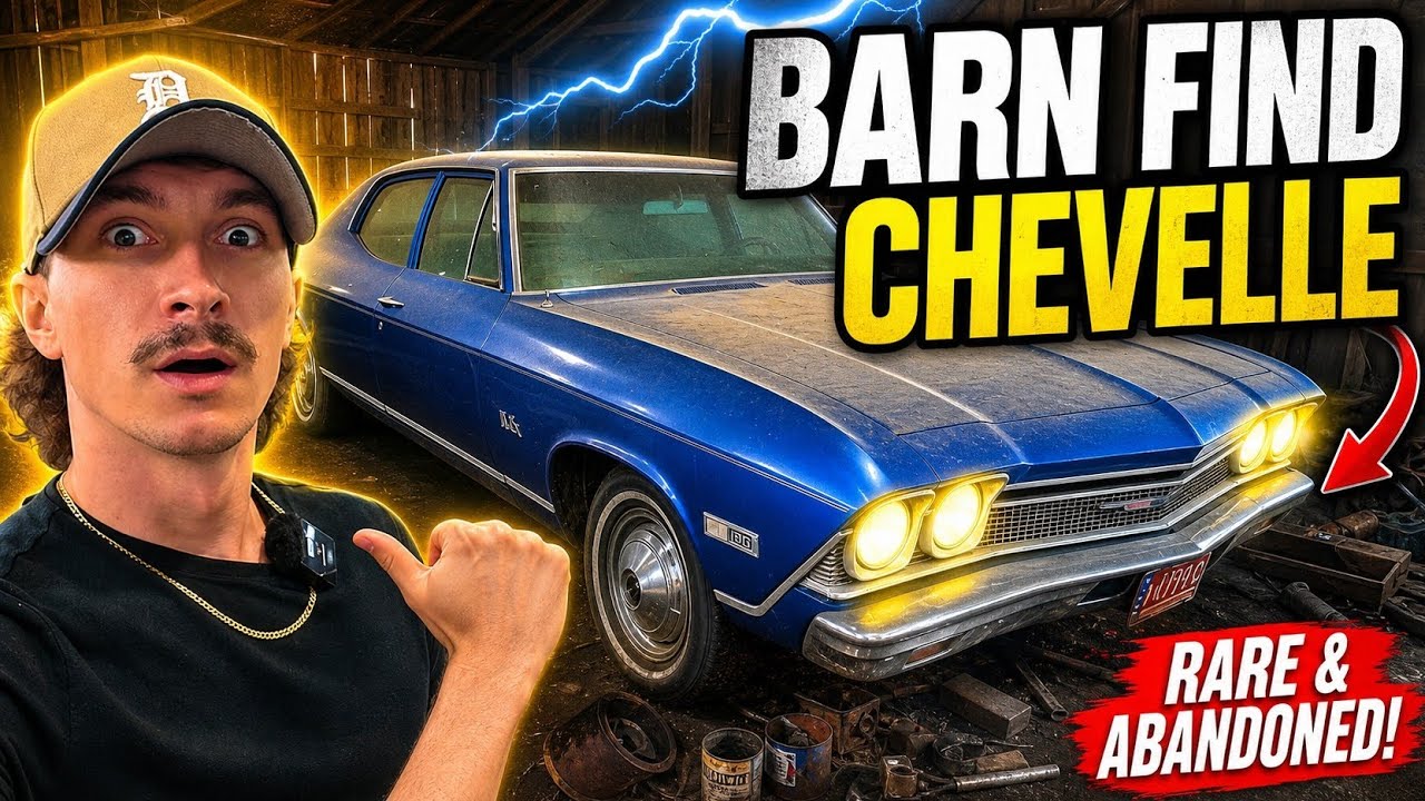 Я нашел в заброшенном сарае Chevrolet Chevelle 1968 года, забытый 11 лет назад | Детальная рестав...