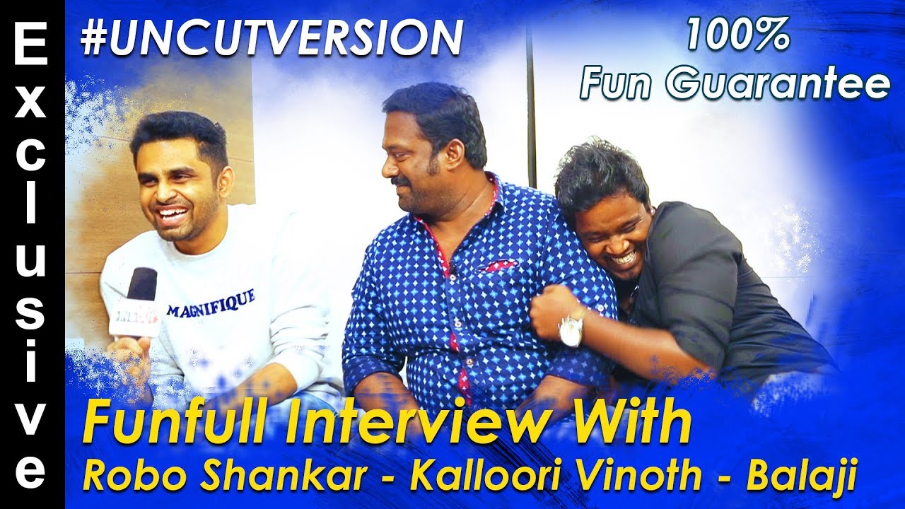 MAARI 2 EXCLUSIVE Uncut Version : Robo Shankar, Vinoth, Balaji Mohan FUNFULL Interview | 100 % FUN