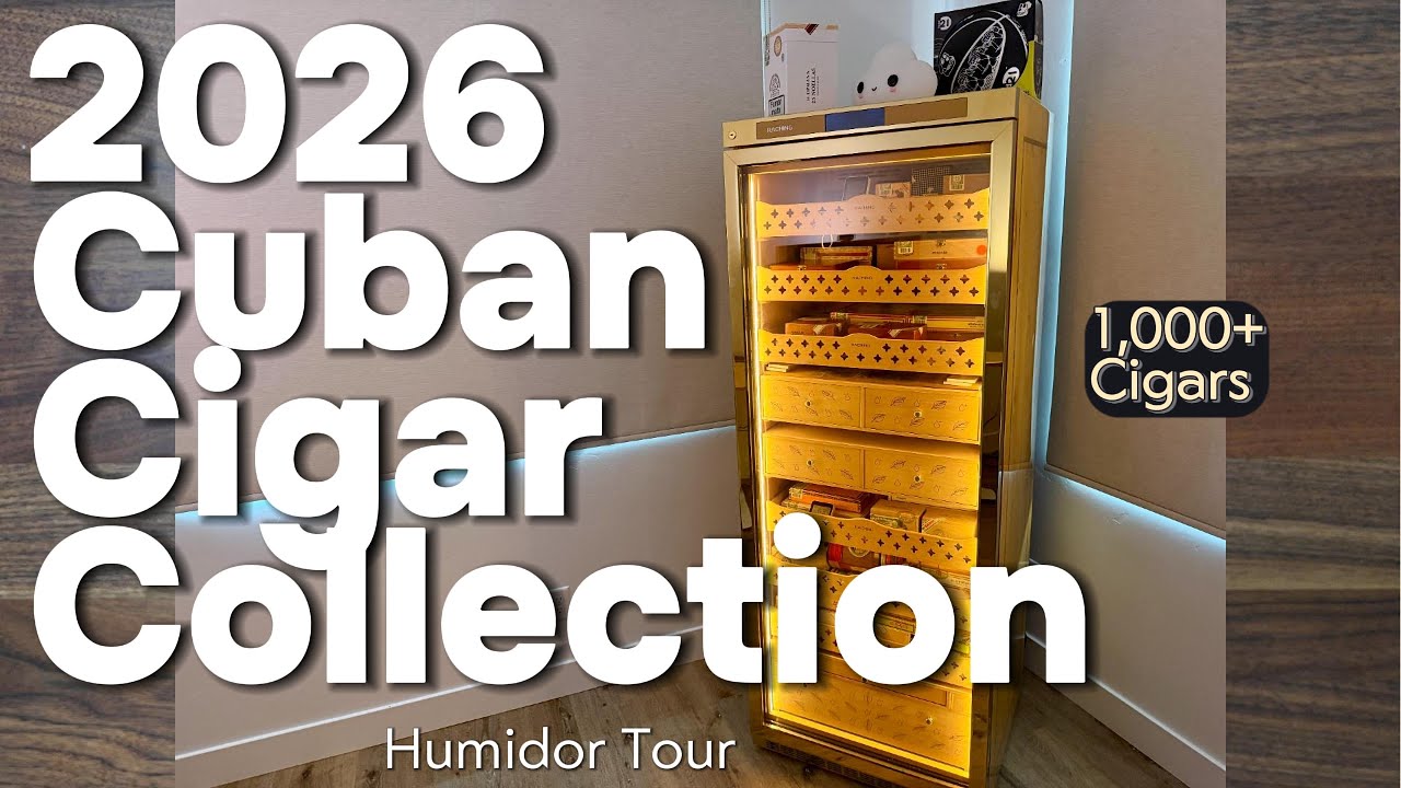 Cuban Cigar Collection - Humidor Tour 2026