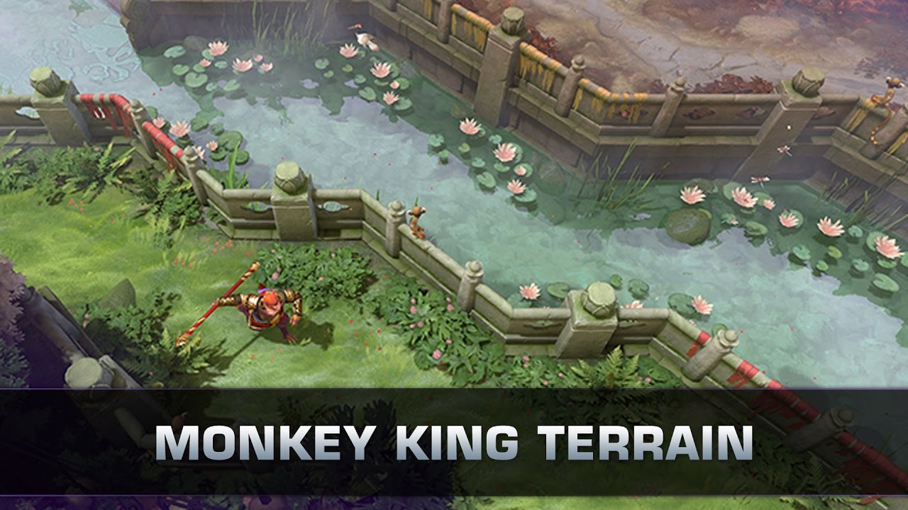 Dota 2 Monkey King Terrain - Patch 7.00
