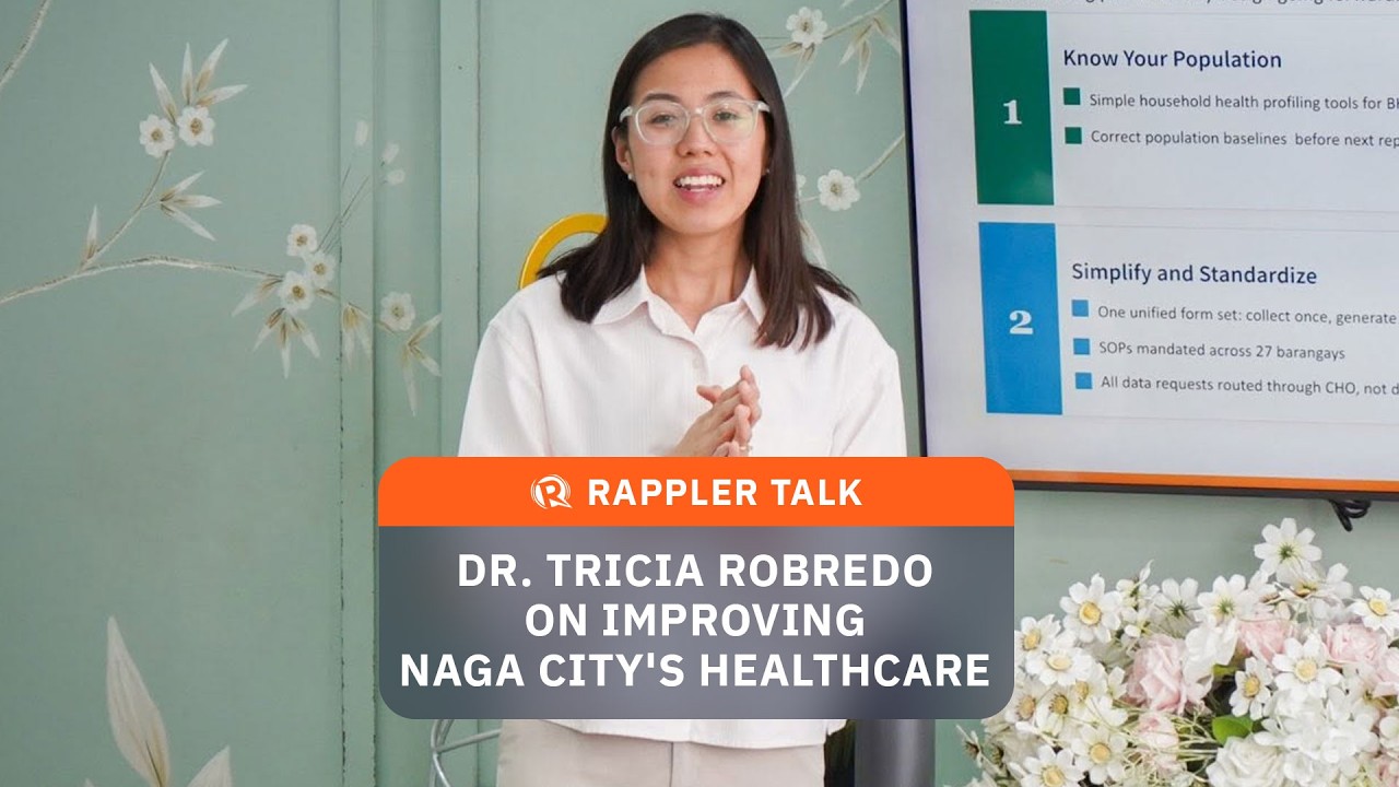 Rappler Talk: Dr. Tricia Robredo on improving Naga City&rsquo;s healthcare