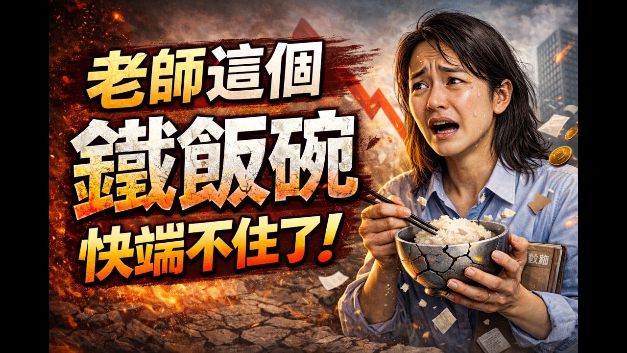 鐵飯碗不再鐵！老師也撐不住了#ai  #shorts