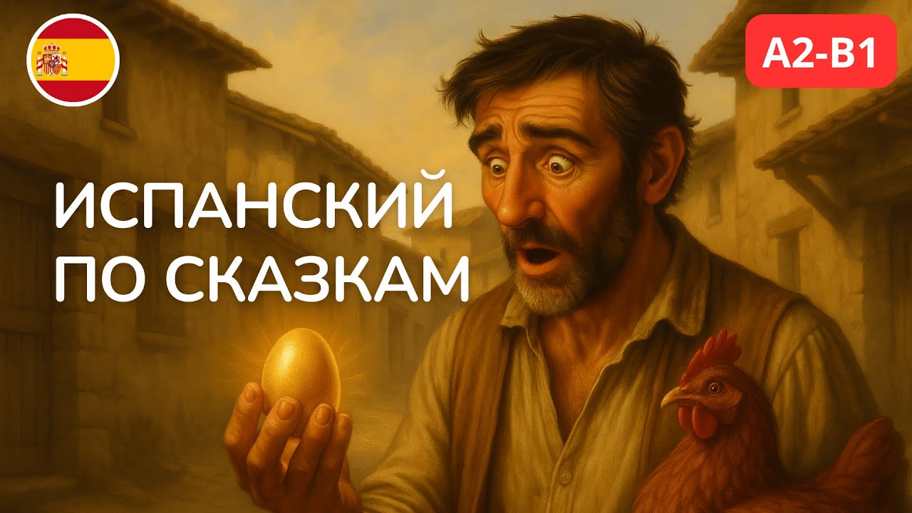 Простая сказка, чтобы вырабатывать привычку слышать испанский и не бояться его | Уровень A2–B1