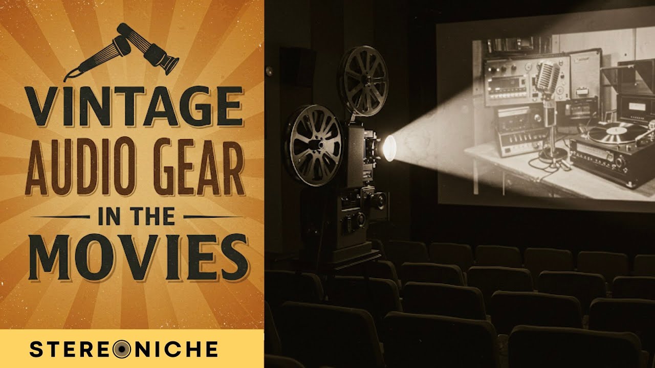 Cool Vintage Stereo Gear! In the MOVIES! McIntosh, Nakamichi, Carver, Sansui and more...