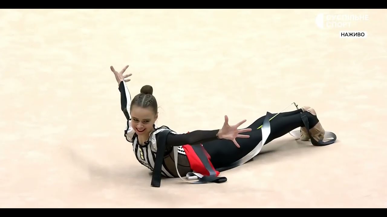 Taisiia Onofriichuk Ribbon Final 29,500 🥉 - European Championships Tallinn 2025