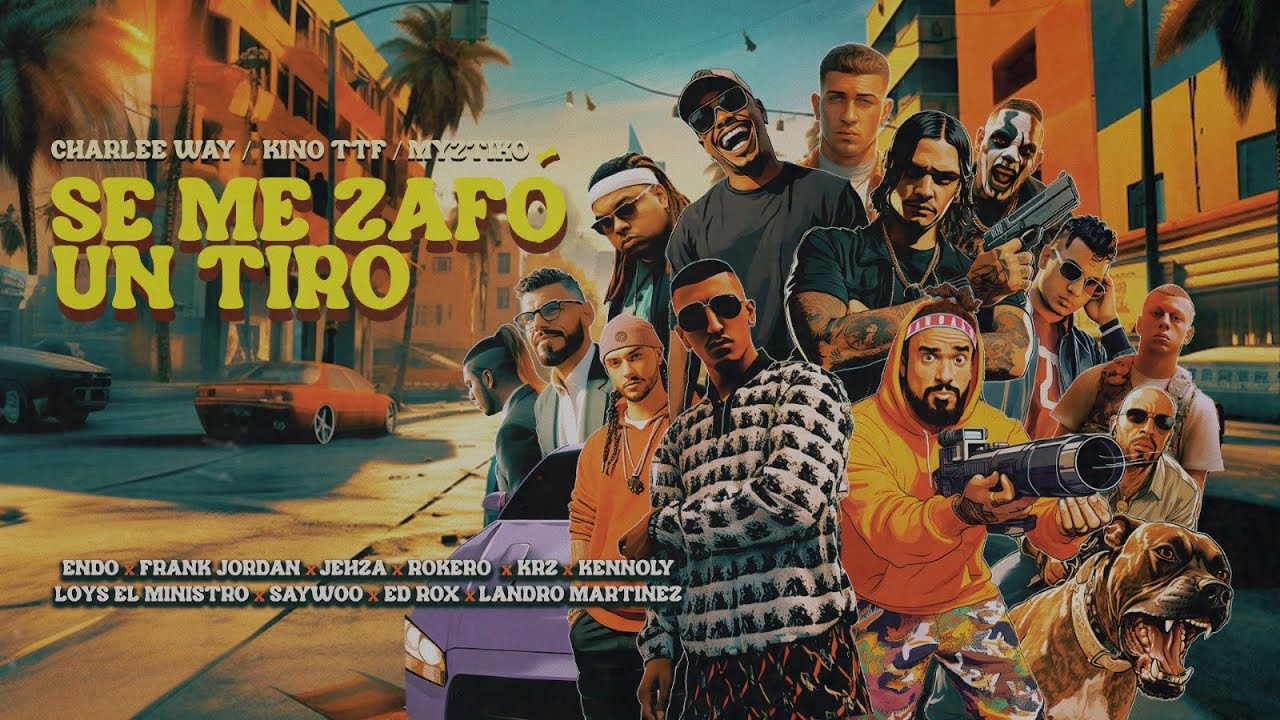 Frank Jordan x Charlee Way  x Endo x Jehza x Rokero... - Se Me Zafó Un Tiro ( Video Oficial )