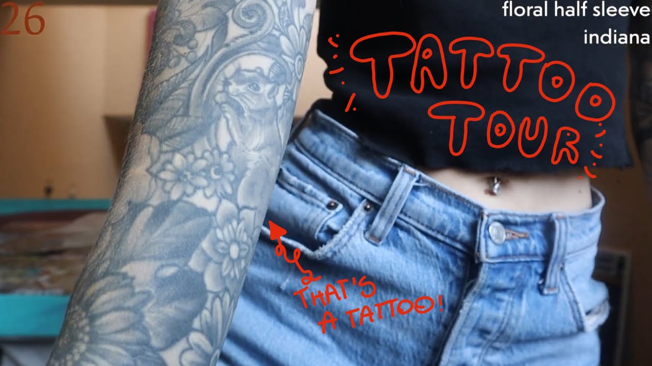 my 55 tattoos - tattoo tour (part 2)