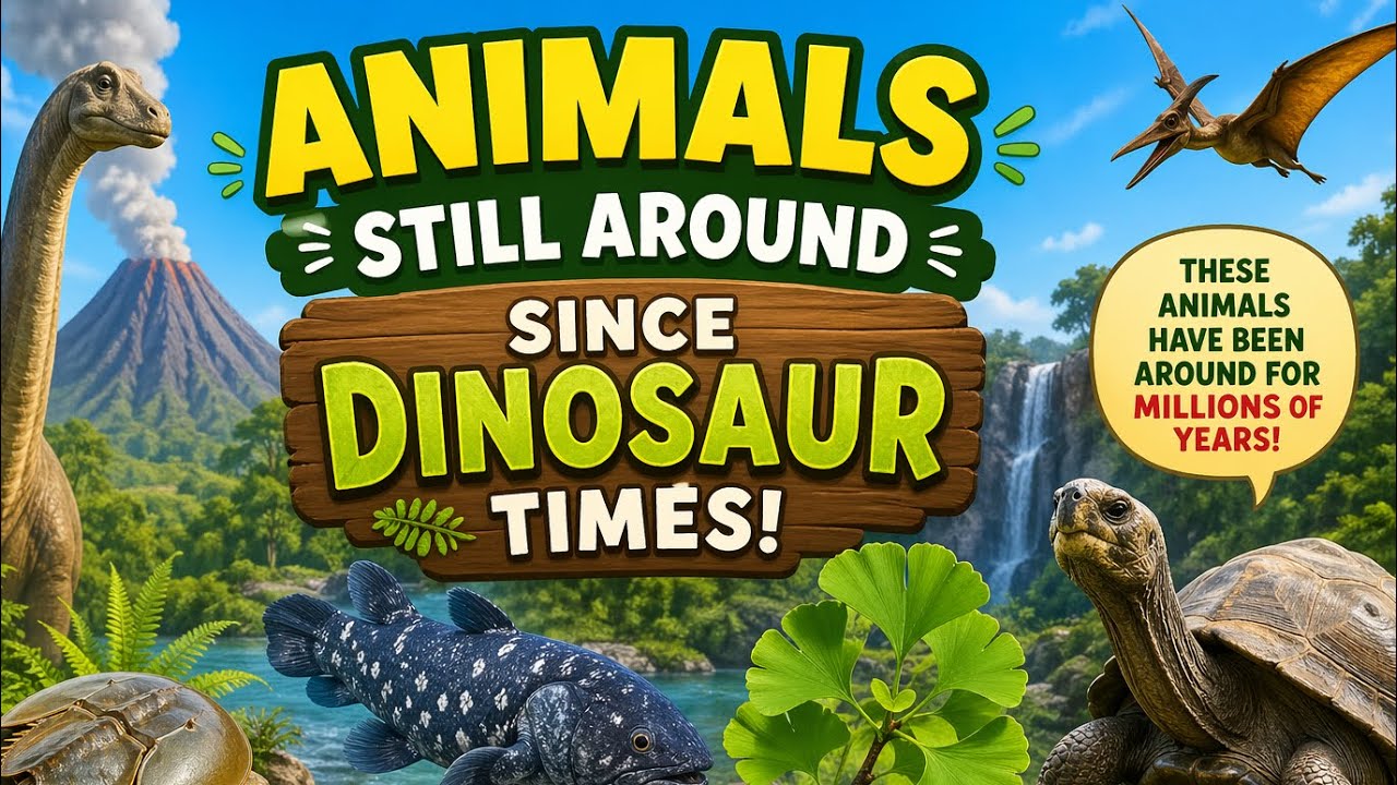 Animals Still Around Since Dinosaur Times!