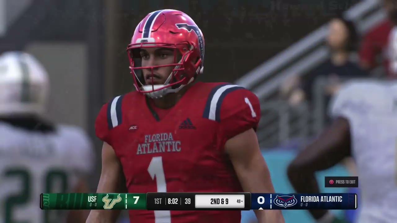 Game 8 2024 NCAA season: USF @ Florida Atlantic August 23, 2024