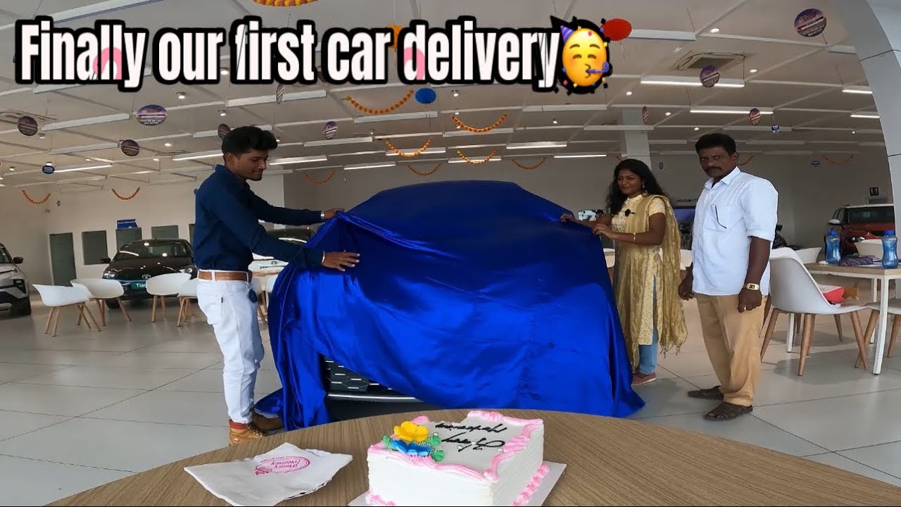 Finally Our First Car Delivery🥳 | TATA CURVV 🤍 | HD | RBF ❤️‍🔥👑| Tamil