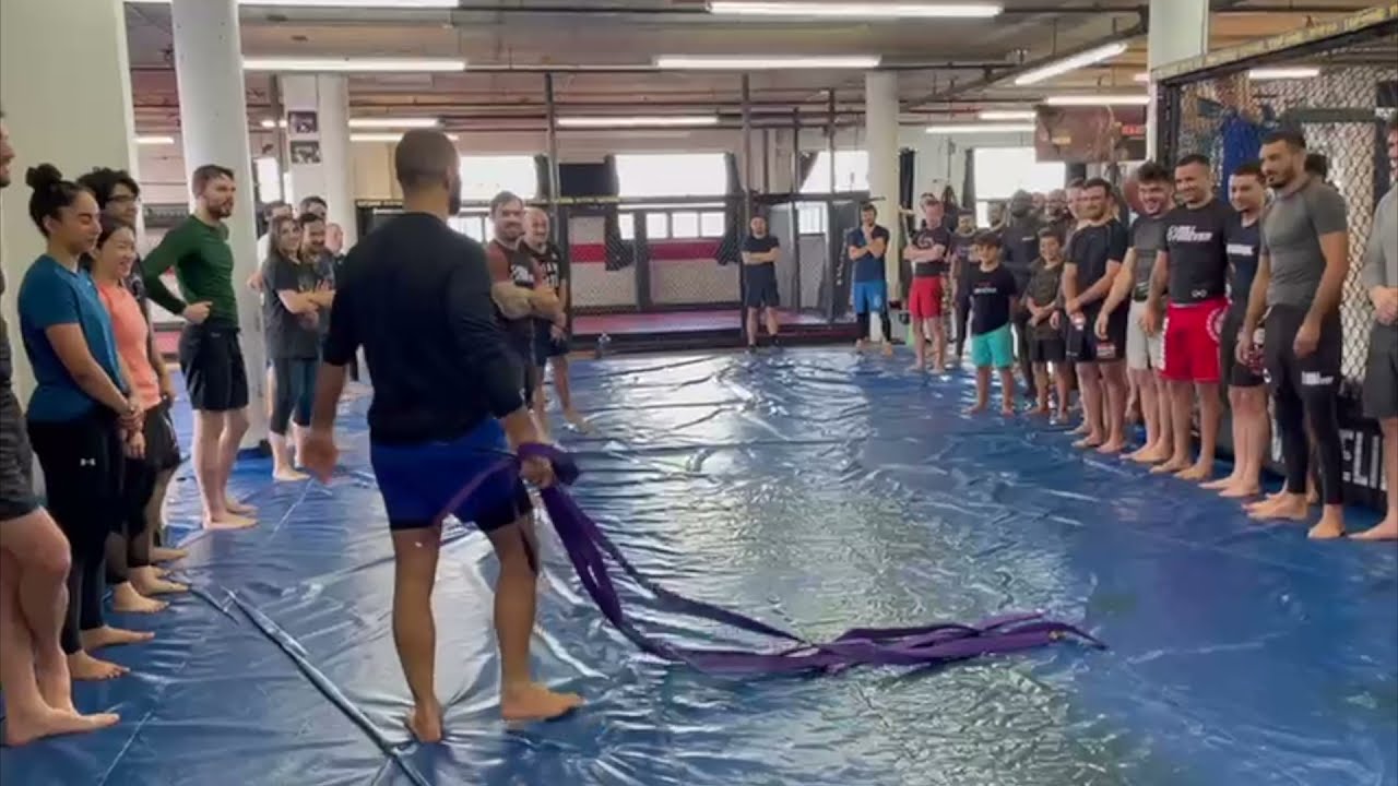 4 Purple Belts Minted @ the Tristar Gym - Firas Zahabi
