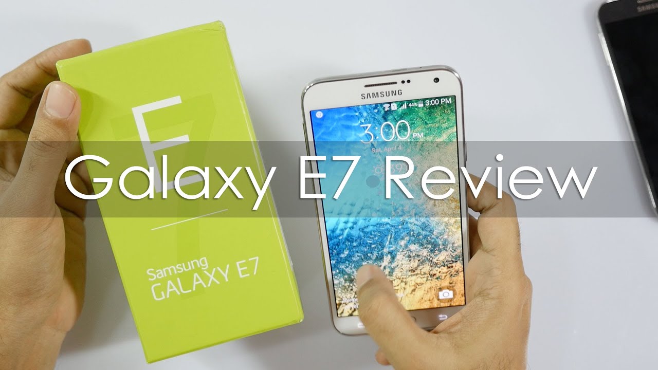 Samsung Galaxy E7 Full Review Inc Camera Review