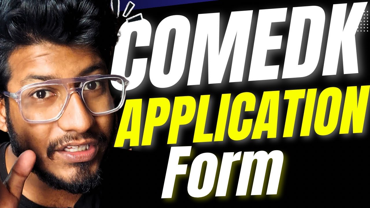 Step-by-Step Guide for COMEDK Registration | How to fill the Application form for COMEDK 2025