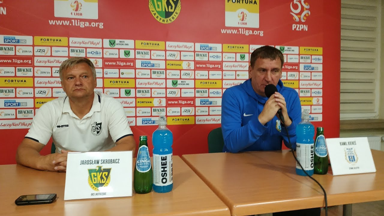 [GKS TV] Konferencja prasowa po meczu GKS Jastrzębie - Stomil Olsztyn (2:1)