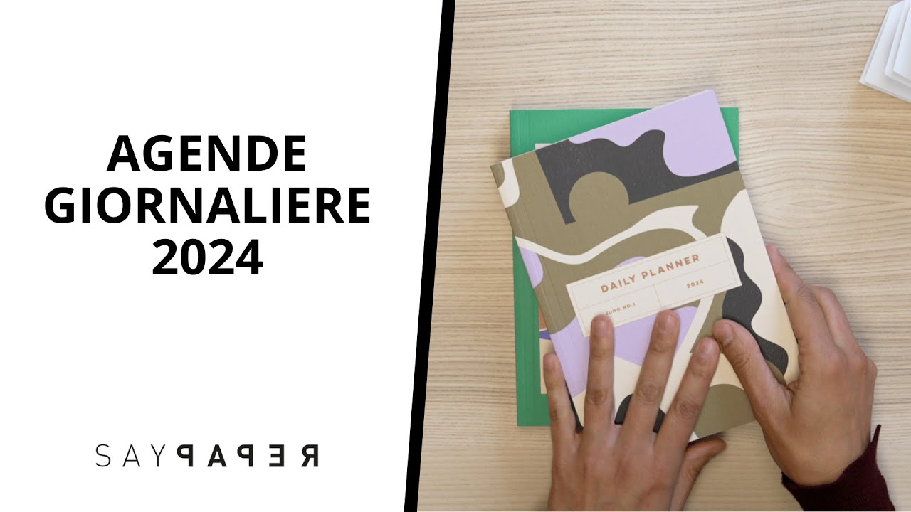 Agende giornaliere e mensili 2024